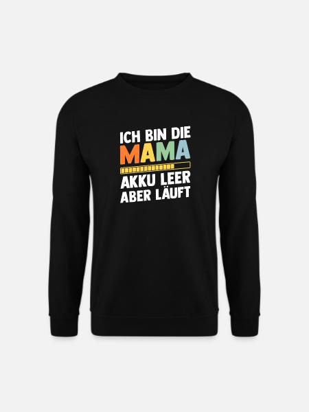Vater Team Papa - Unisex Pullover - Schwarz