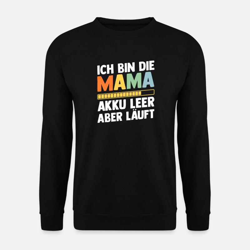 Vater Team Papa - Unisex Pullover - Schwarz