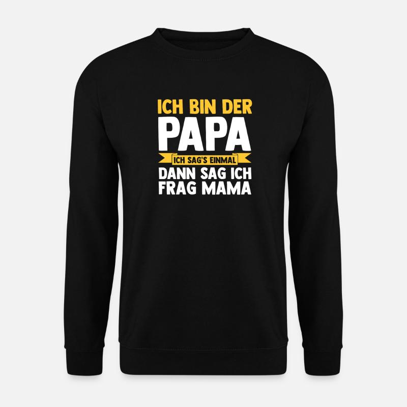 Tochter Sohn - Unisex Pullover - Schwarz