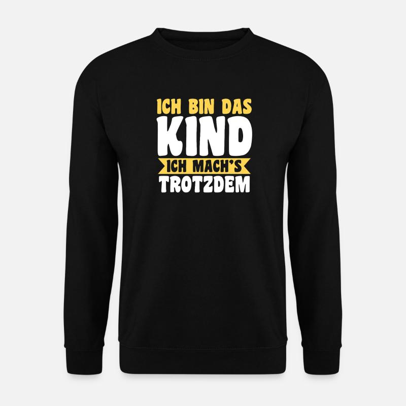 Mutter Team Mama - Unisex Pullover - Schwarz