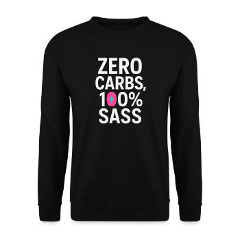 Fromager Fierté Culture depuis la naissance Burrs - Sweat-shirt Unisexe - noir - Devant - Alina (178cm) & Michal (187cm)
