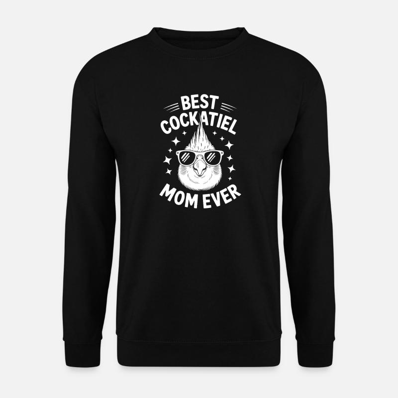 calopsitte disant maman calopsitte cadeau - Sweat-shirt Unisexe - noir