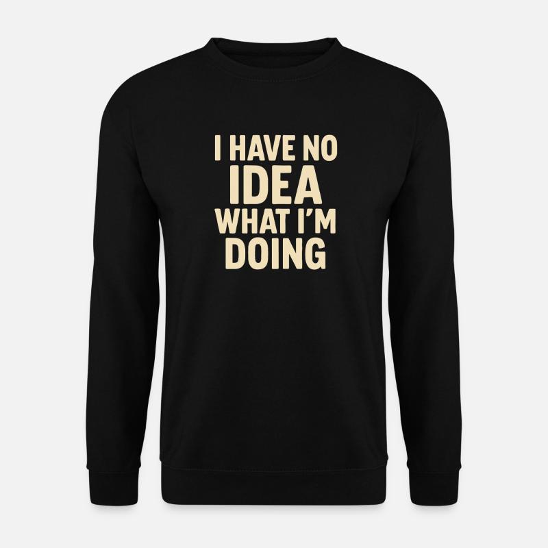 Staying immersed in joy - Unisex Sweatshirt - black