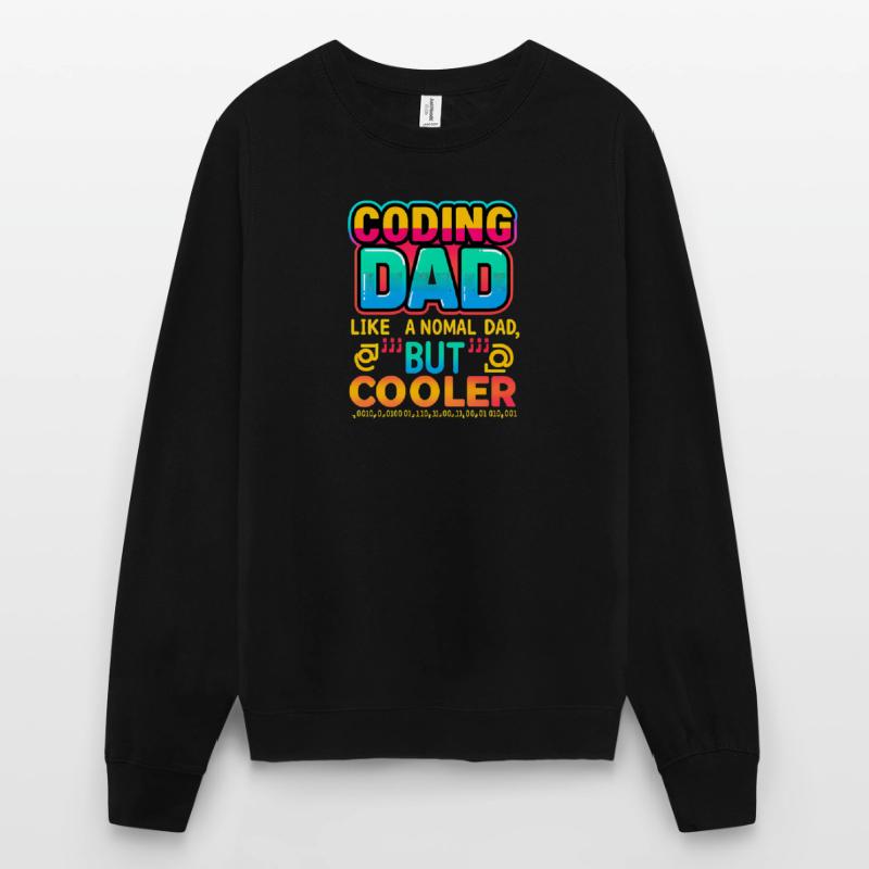 Programmieren Papa Cooler, Programmierer Unisex Pullover