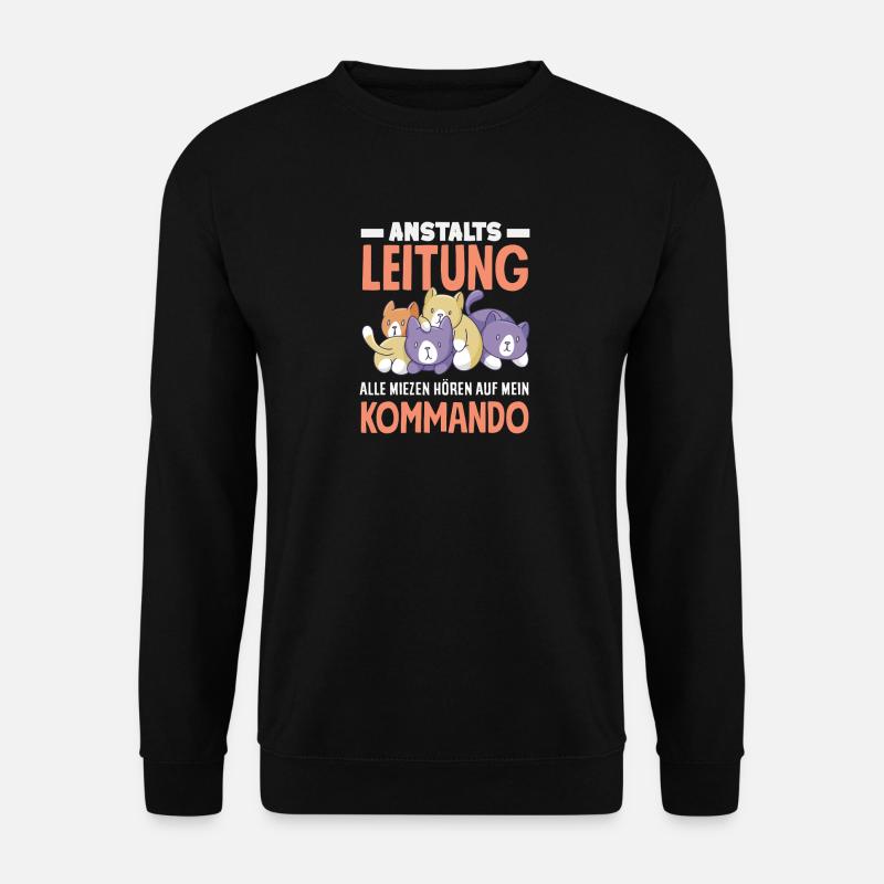 Gestion pénitentiaire Chef de la direction - Sweat-shirt Unisexe - noir