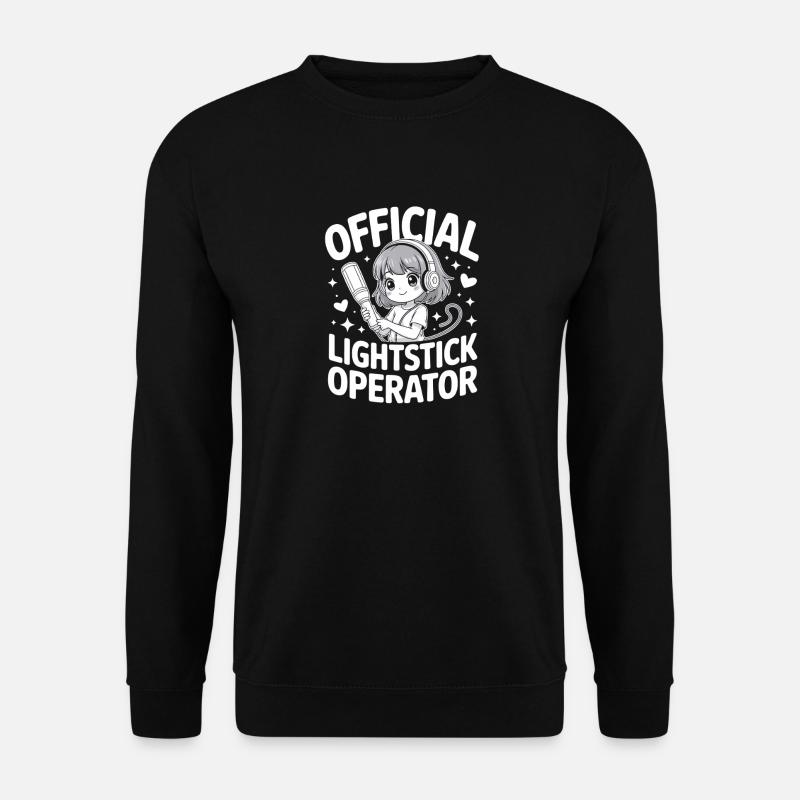 K-Pop Fan Lightstick Korea - Unisex Pullover - Schwarz