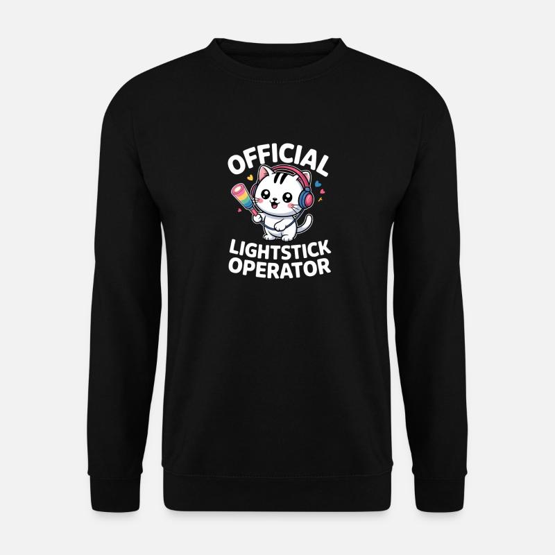 K-Pop Fan Lightstick Korea - Unisex Sweatshirt - black