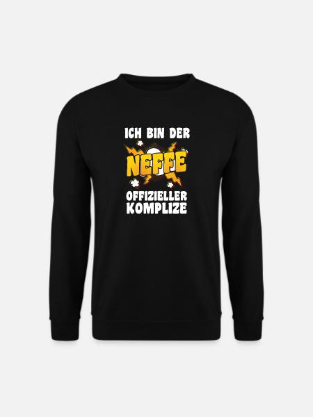 Family motif nephew - Unisex Sweatshirt - black