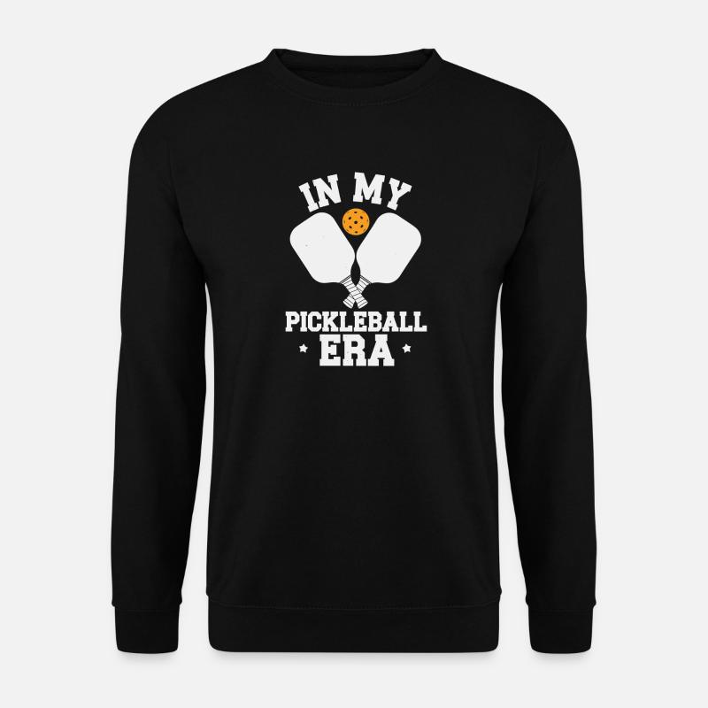 À mon époque de pickleball - Sweat-shirt Unisexe - noir