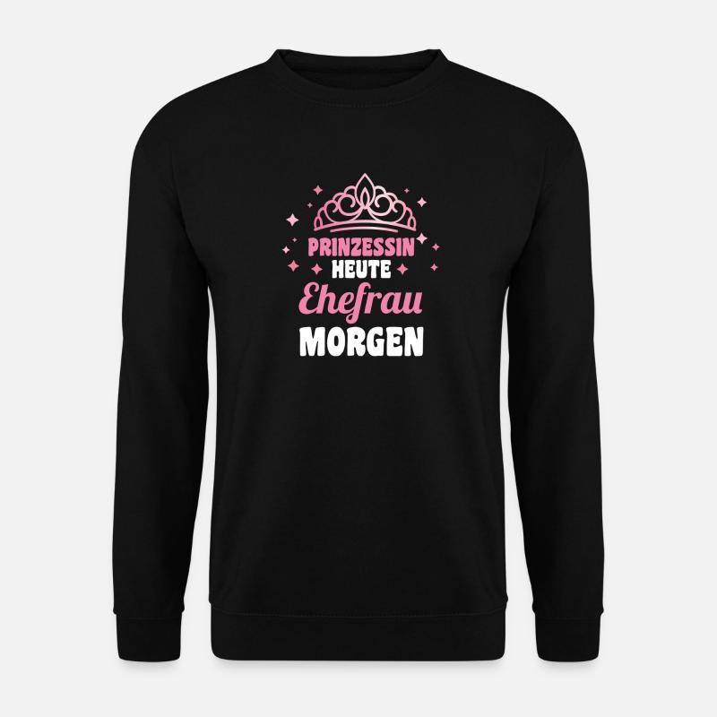 JGA Team Braut Junggesellinnenabschied - Unisex Pullover - Schwarz