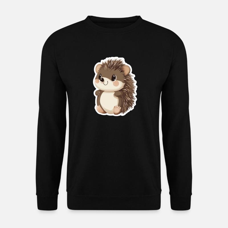 Igel - Unisex Pullover - Schwarz