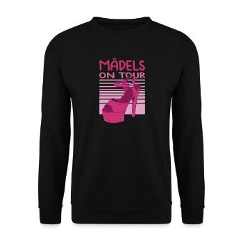 Bachelorette Party Bachelorette Party Outfits - Unisex Sweatshirt - black - Front - Alina (178cm) & Michal (187cm)