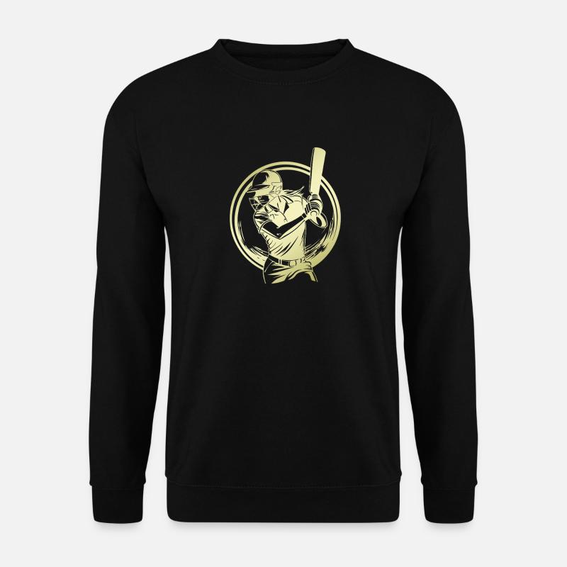 Cricket Silhouette - Unisex Pullover - Schwarz