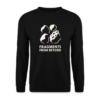 Meteorite Collector Fallen Star Cosmic - Unisex Sweatshirt - black - Front - Alina (178cm) & Michal (187cm)