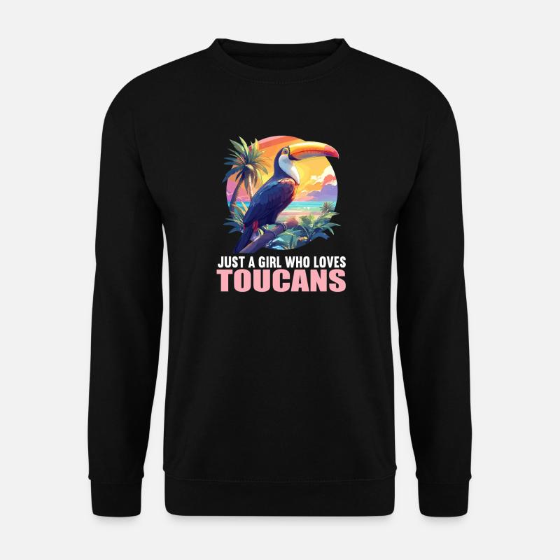 Tukane Tukan - Unisex Pullover - Schwarz