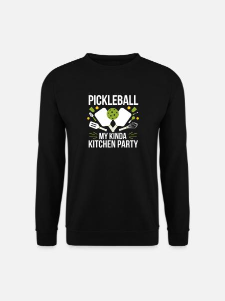 Pickleball My Kinda Kitchen Party - Unisex Sweatshirt - black