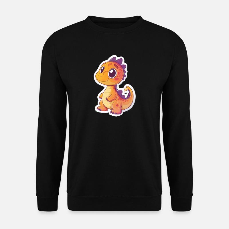 Dinosaur - Unisex Sweatshirt - black