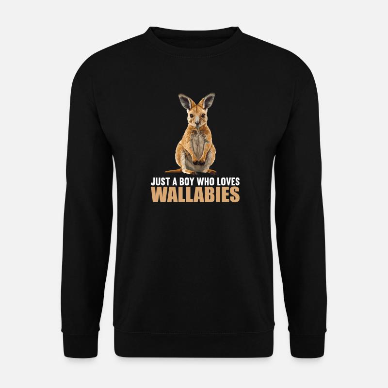 Wallabys Wallaby - Unisex Pullover - Schwarz