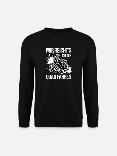 Mir Reicht's Ich Geh Quad Fahren Quadfahrer - Unisex Pullover - Schwarz