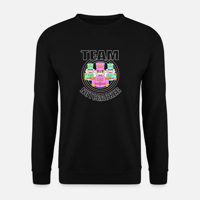 Nussknacker Weihnachten - Unisex Pullover - Schwarz