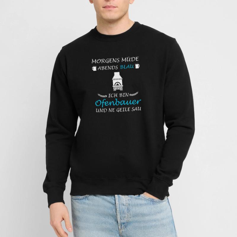 Constructeur de poêles Poêle de construction Poêle de construction Constructeur de cheminées Sweat-shirt Unisexe