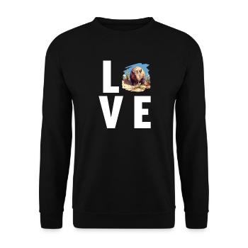 Wombats Wombat - Sweat-shirt Unisexe - noir - Devant - Alina (178cm) & Michal (187cm)