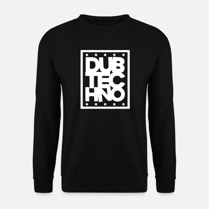 Dub Techno Light Edition - Unisex Pullover - Schwarz