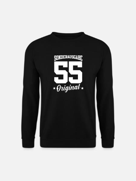 55 Anniversaire - Sweat-shirt Unisexe - noir