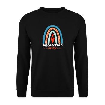 Kinderkrankenschwester Squad Krankenpflegeschüler - Unisex Pullover - Schwarz - Vorne - Alina (178cm) & Michal (187cm)