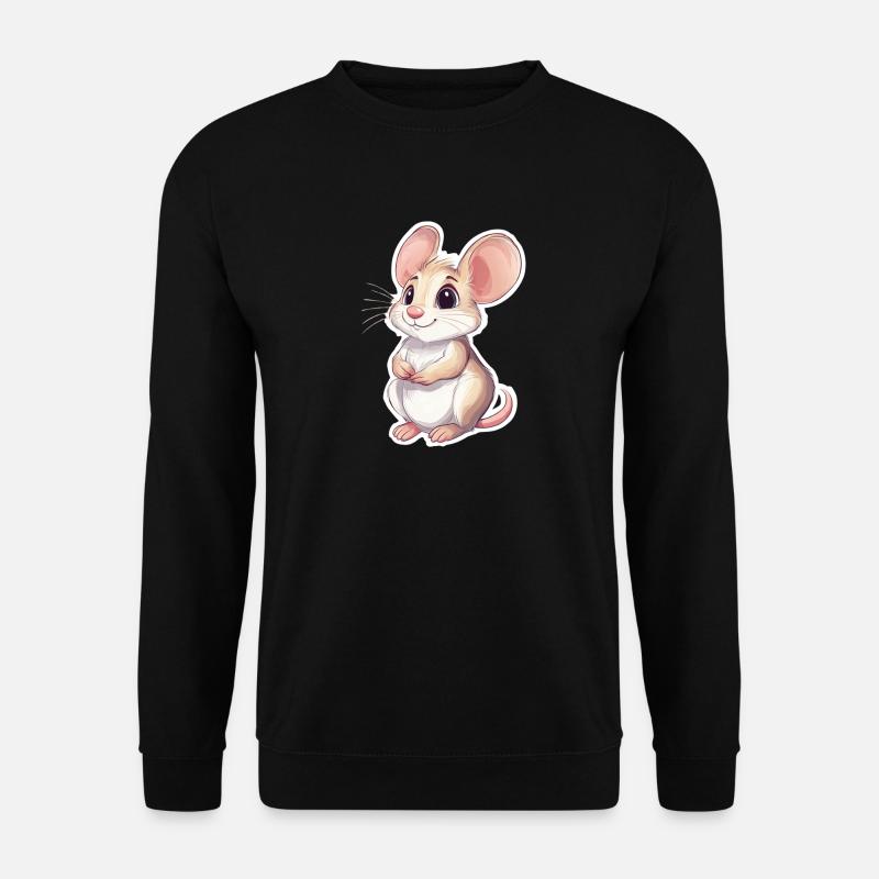 mouse - Unisex Sweatshirt - black