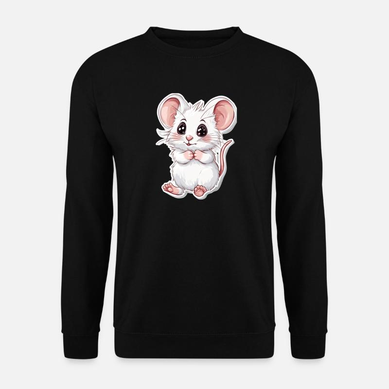 mouse - Unisex Sweatshirt - black