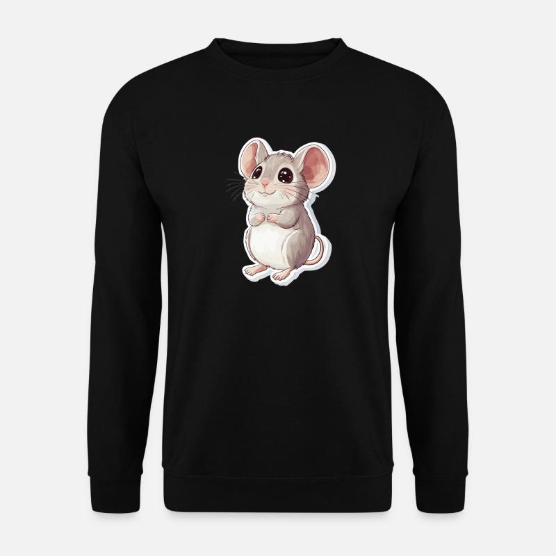 Maus - Unisex Pullover - Schwarz