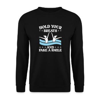 Natation synchronisée Natation artistique Sports nautiques - Sweat-shirt Unisexe - noir - Devant - Alina (178cm) & Michal (187cm)