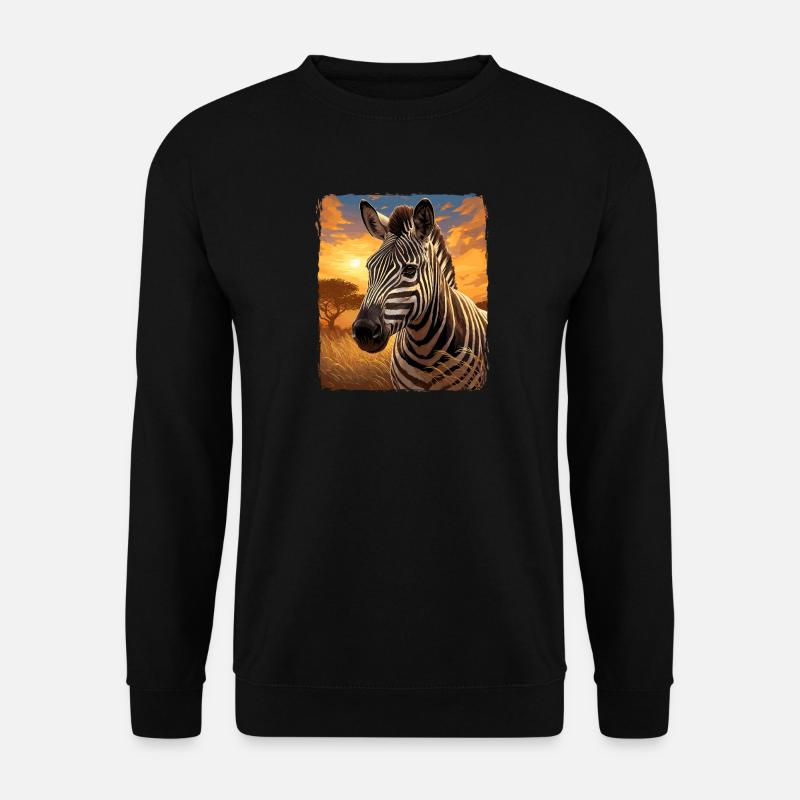 Zebras Zebra - Unisex Sweatshirt - black