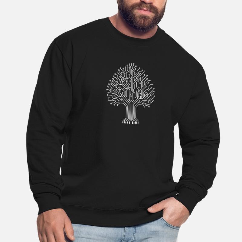 Binary Tree Joke Electrical Engineer Geek Humor Unisex Sweatshirt