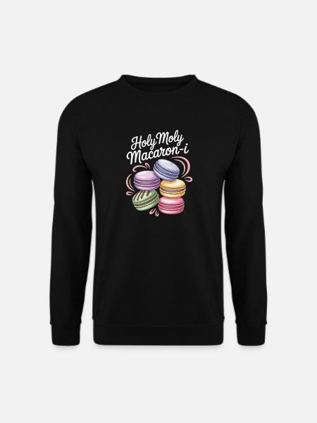 Macaron French Desserts - Unisex Sweatshirt - black