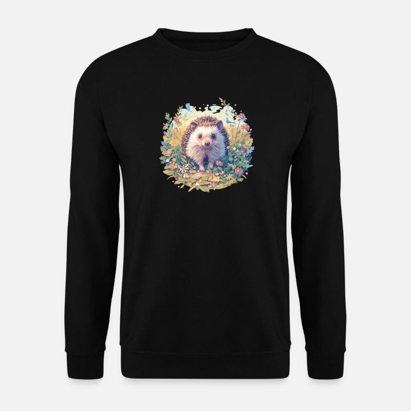 Igel - Unisex Pullover - Schwarz