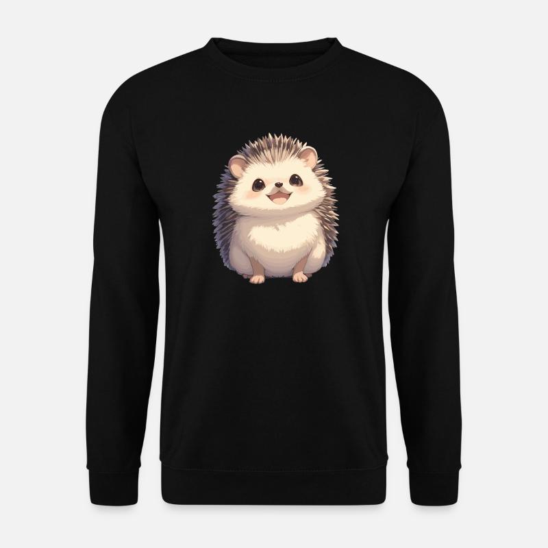 Hedgehog - Unisex Sweatshirt - black