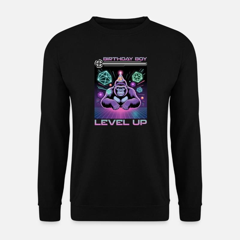 Birthday Gamer VR - Unisex Pullover - Schwarz