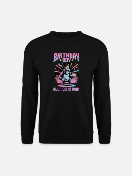 Birthday Gamer VR - Unisex Sweatshirt - black