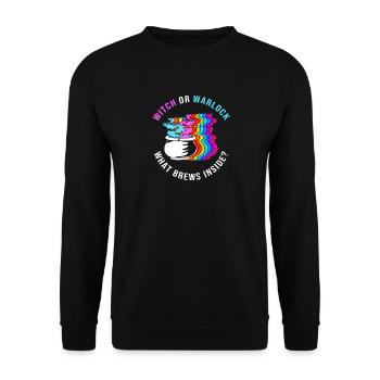 Révélation du sexe Halloween - Sweat-shirt Unisexe - noir - Devant - Alina (178cm) & Michal (187cm)