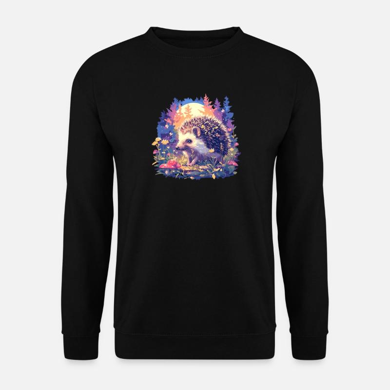 Igel - Unisex Pullover - Schwarz