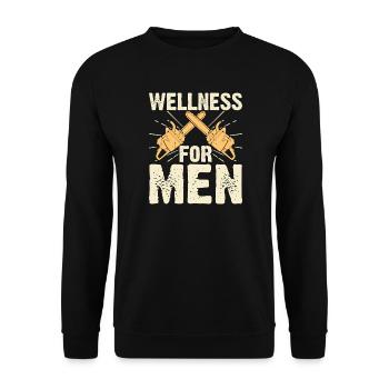Ébéniste Ébéniste Cadeau Menuisier - Sweat-shirt Unisexe - noir - Devant - Alina (178cm) & Michal (187cm)