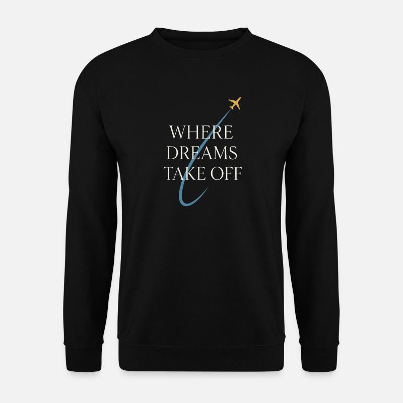 Fluglehrer Cfi Pilot Luftfahrtlehrer - Unisex Pullover - Schwarz