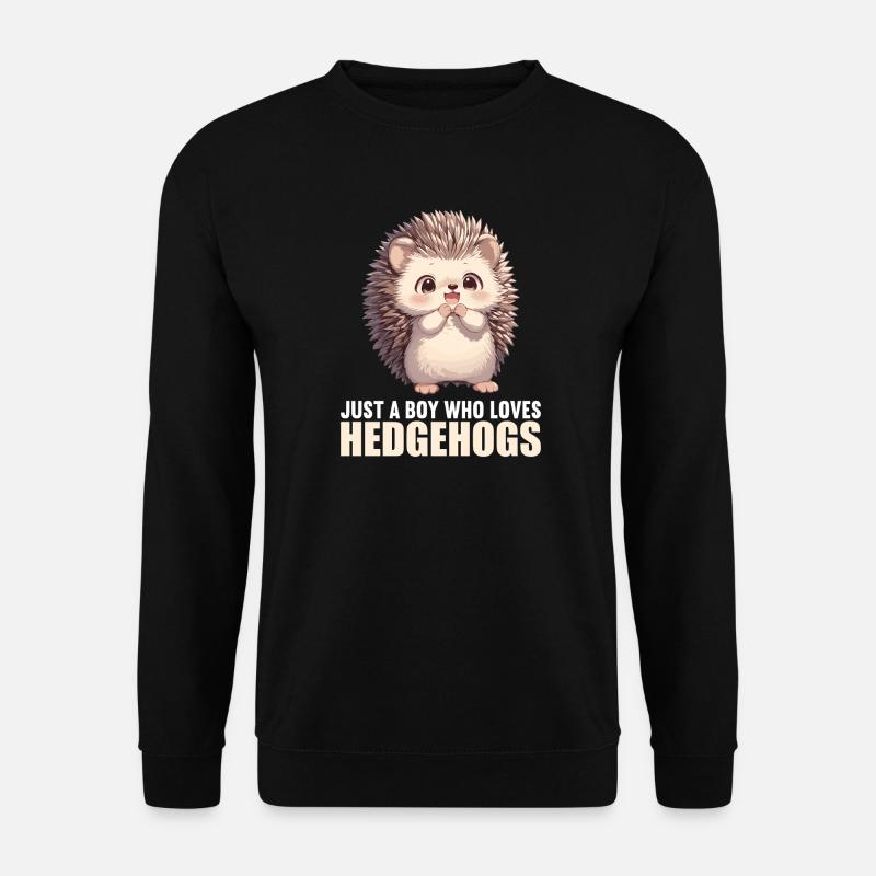 Igel - Unisex Pullover - Schwarz