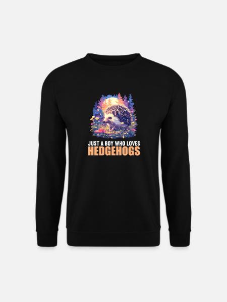 Hérisson - Sweat-shirt Unisexe - noir