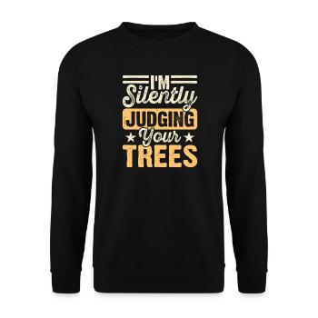 Ébéniste Ébéniste Cadeau Menuisier - Sweat-shirt Unisexe - noir - Devant - Alina (178cm) & Michal (187cm)