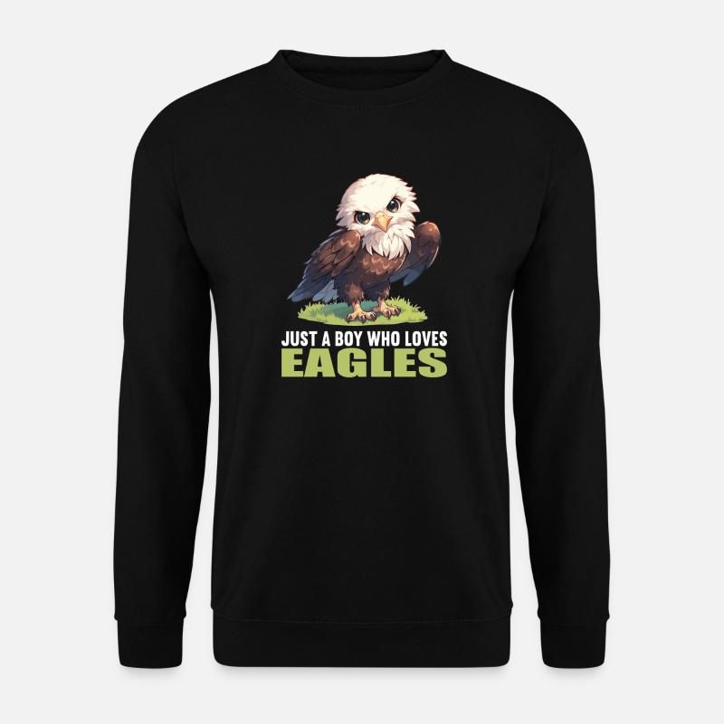 Adler - Unisex Pullover - Schwarz