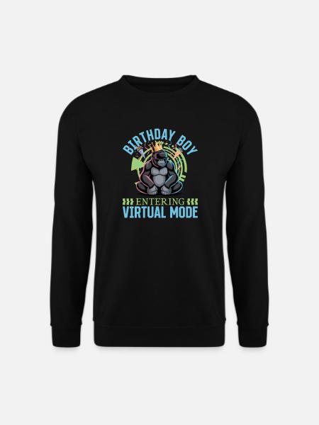 Anniversaire Gamer VR - Sweat-shirt Unisexe - noir