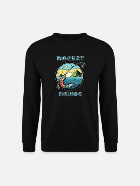 MAGNET FISHING - Unisex Sweatshirt - black